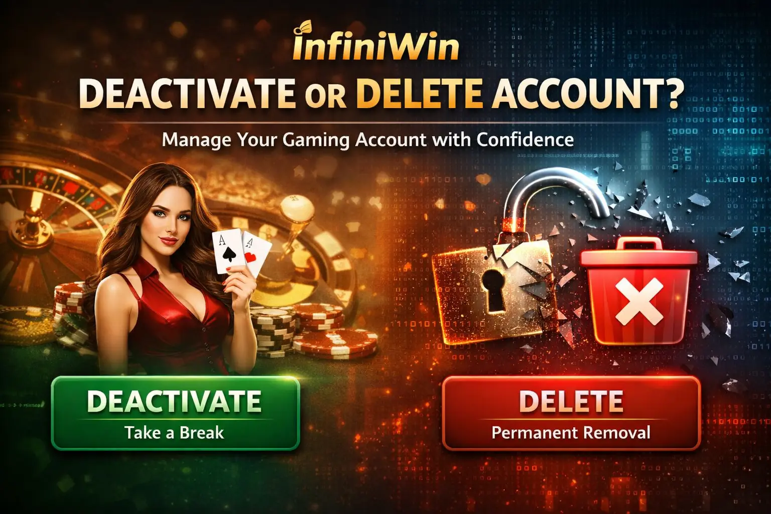 InfiniWin Deactivate or Delete
