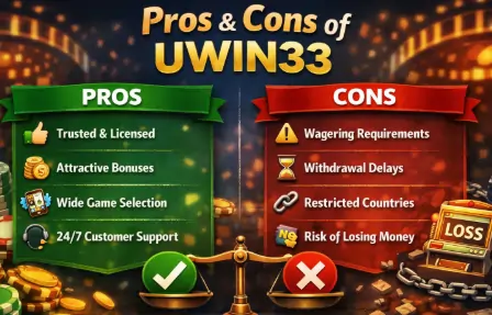 UWIN33 PROS AND CONS