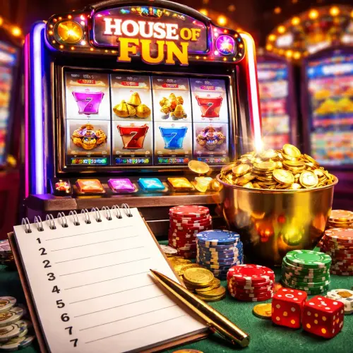 House of Fun slots, House of Fun Slots, free slot games online, casino slots review