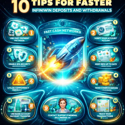 Infiniwin deposits withdrawals, infiniwin deposits, infiniwin withdrawals, faster infiniwin transactions
